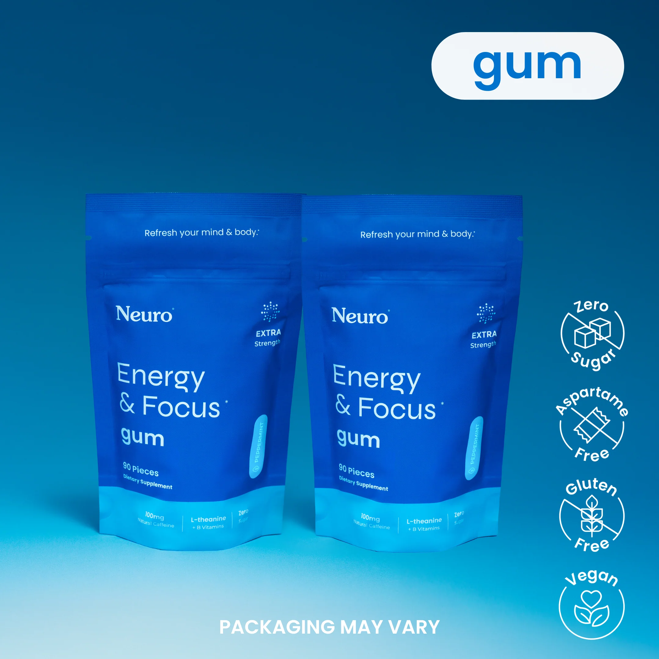 Extra Strength Energy & Focus™ Gum - Image 16