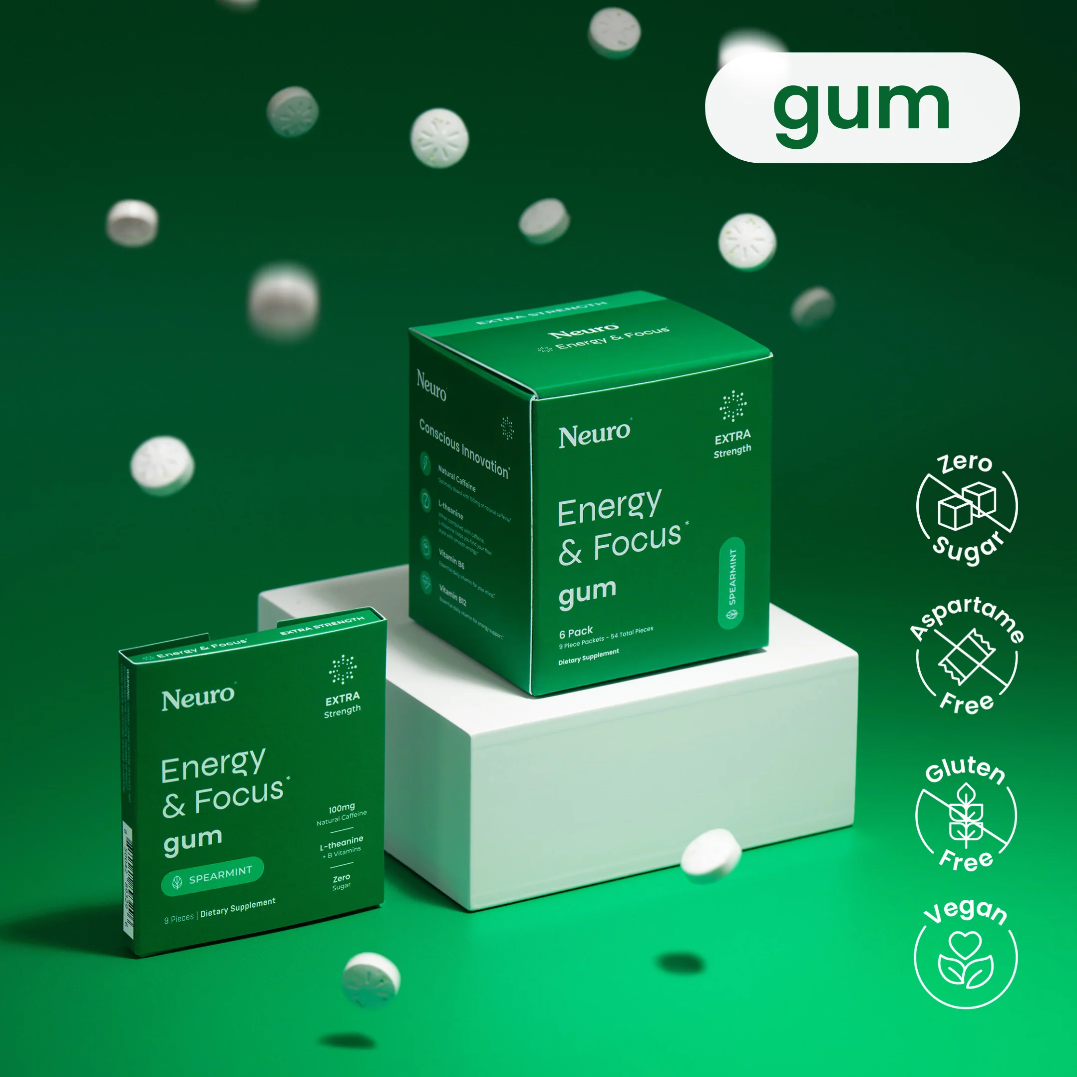Extra Strength Energy & Focus™ Gum - Image 21