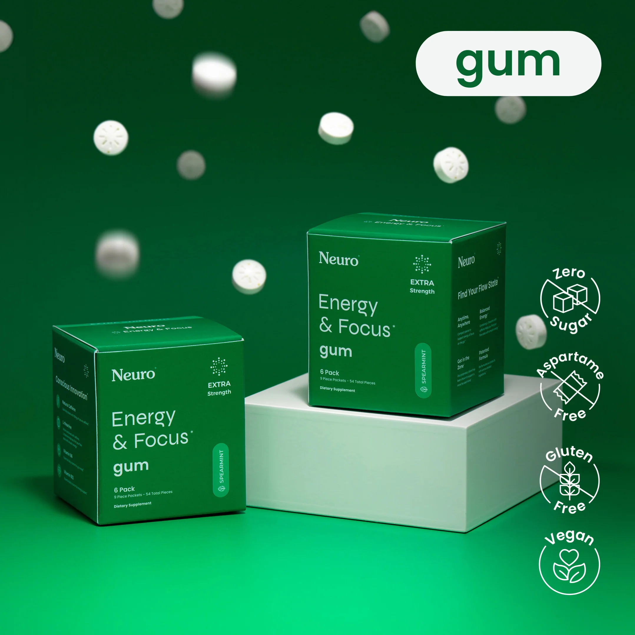 Extra Strength Energy & Focus™ Gum - Image 26
