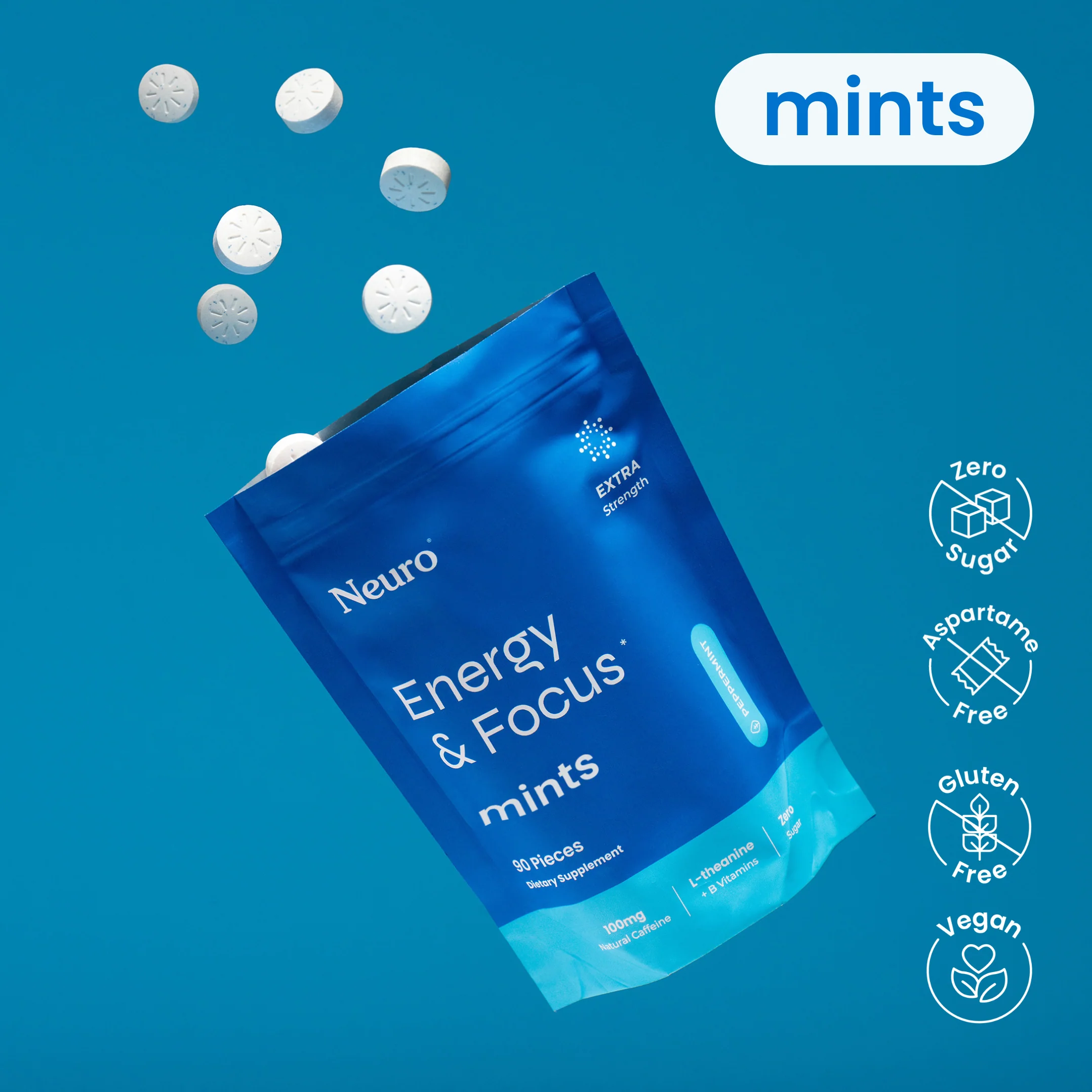 Extra Strength Energy & Focus™ Mints - Image 11
