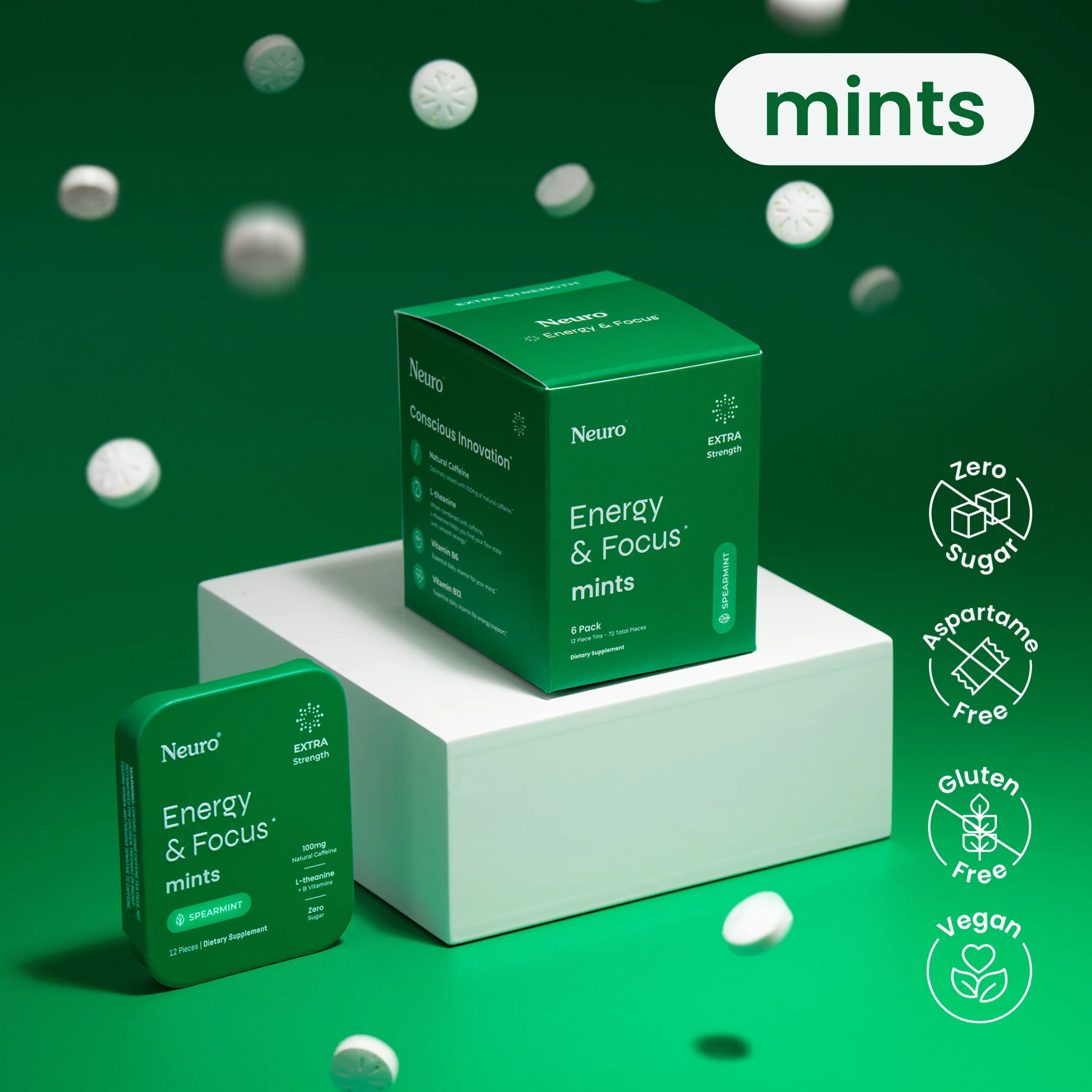 Extra Strength Energy & Focus™ Mints - Image 21