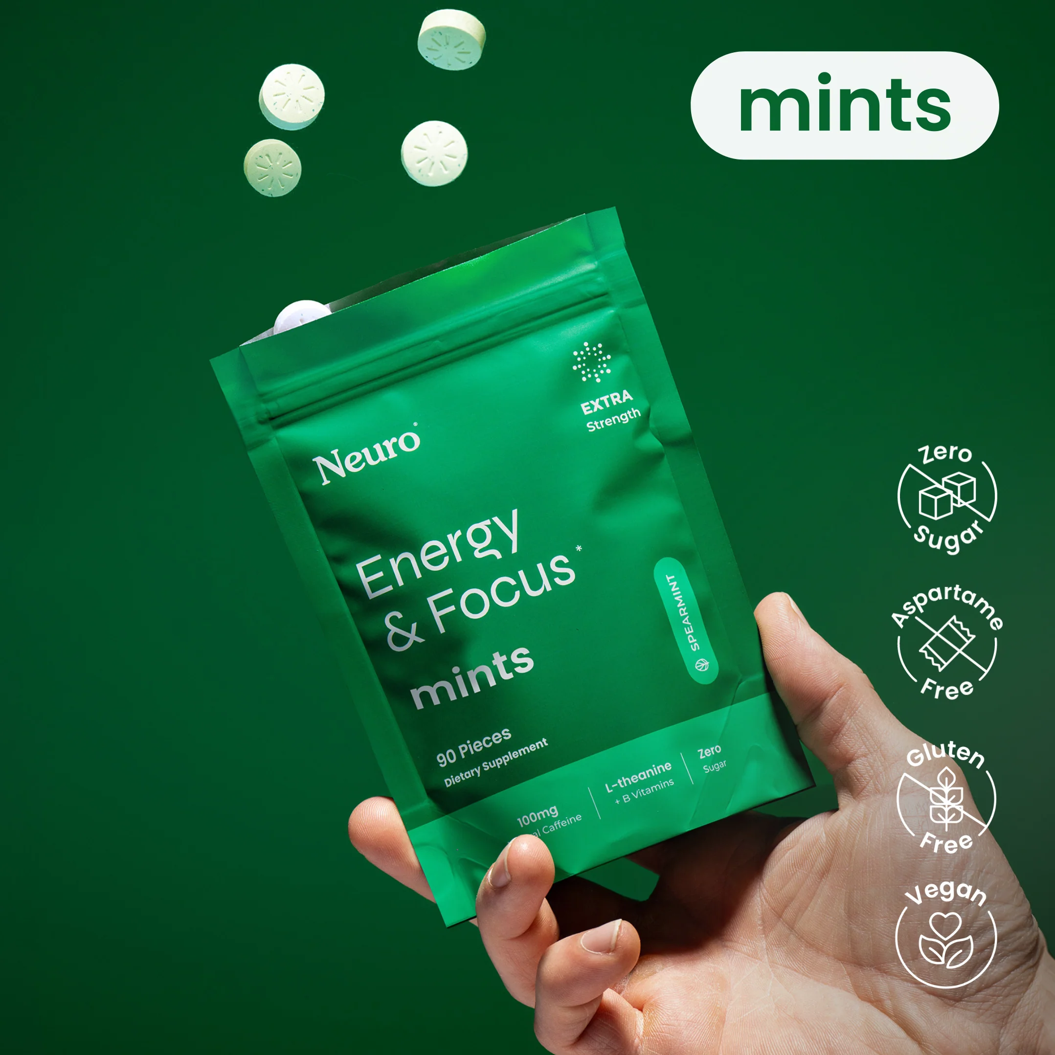 Extra Strength Energy & Focus™ Mints - Image 31