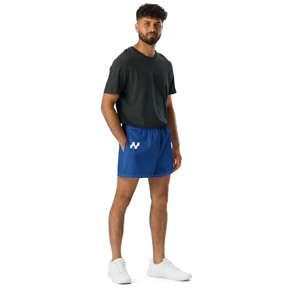 Unisex Neuro Blue Break Shorts - Image 7