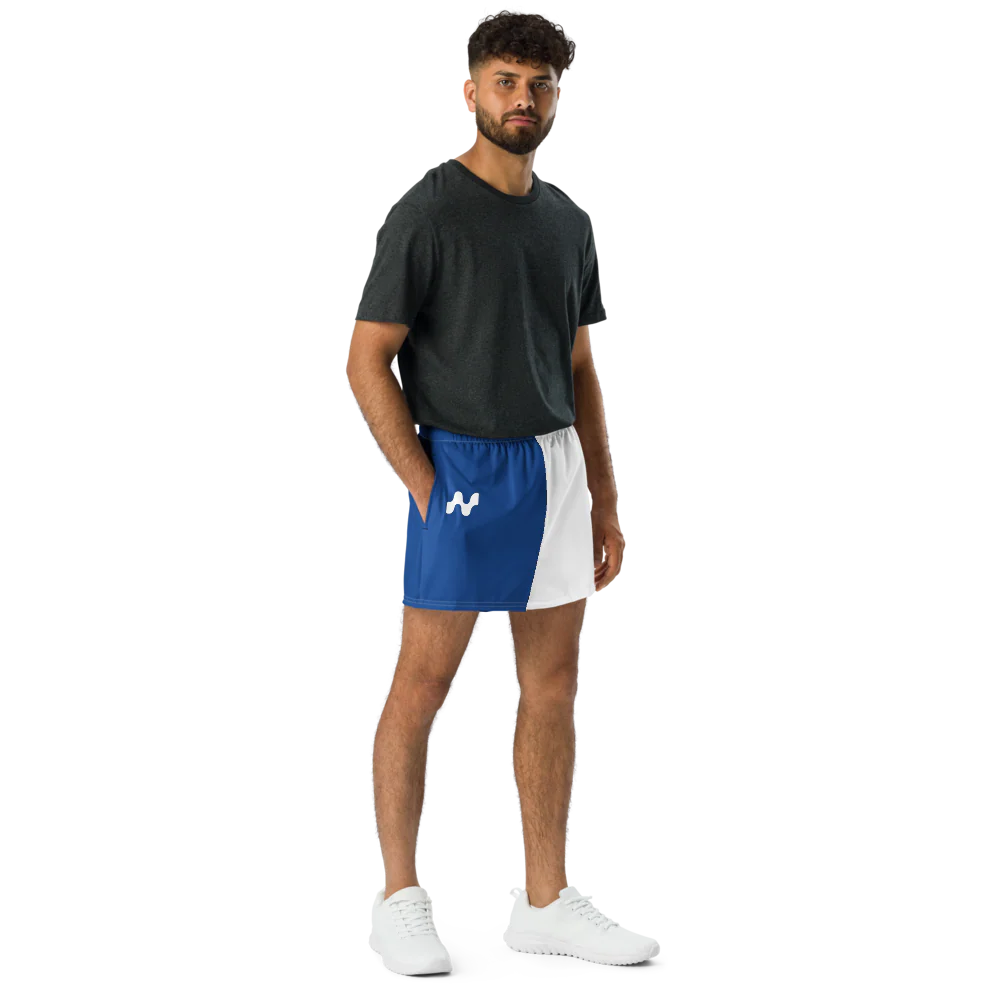 Unisex Neuro Two-Tone Varsity Shorts - Image 6